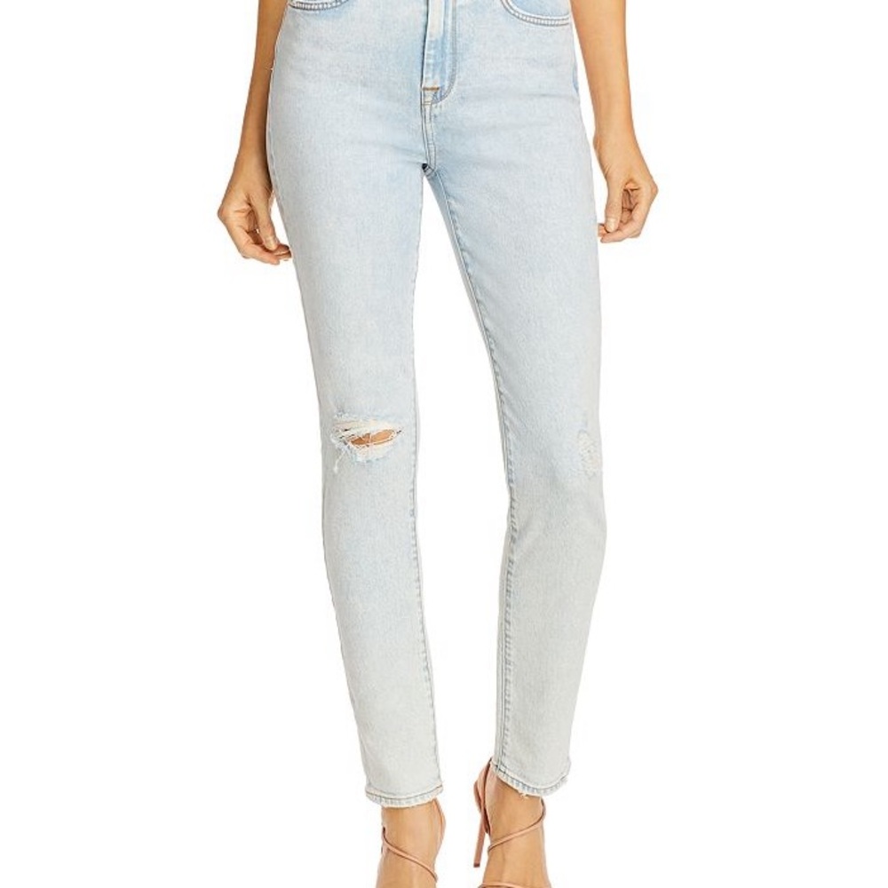 7 For All Mankind High Waist Skinny Jeans
